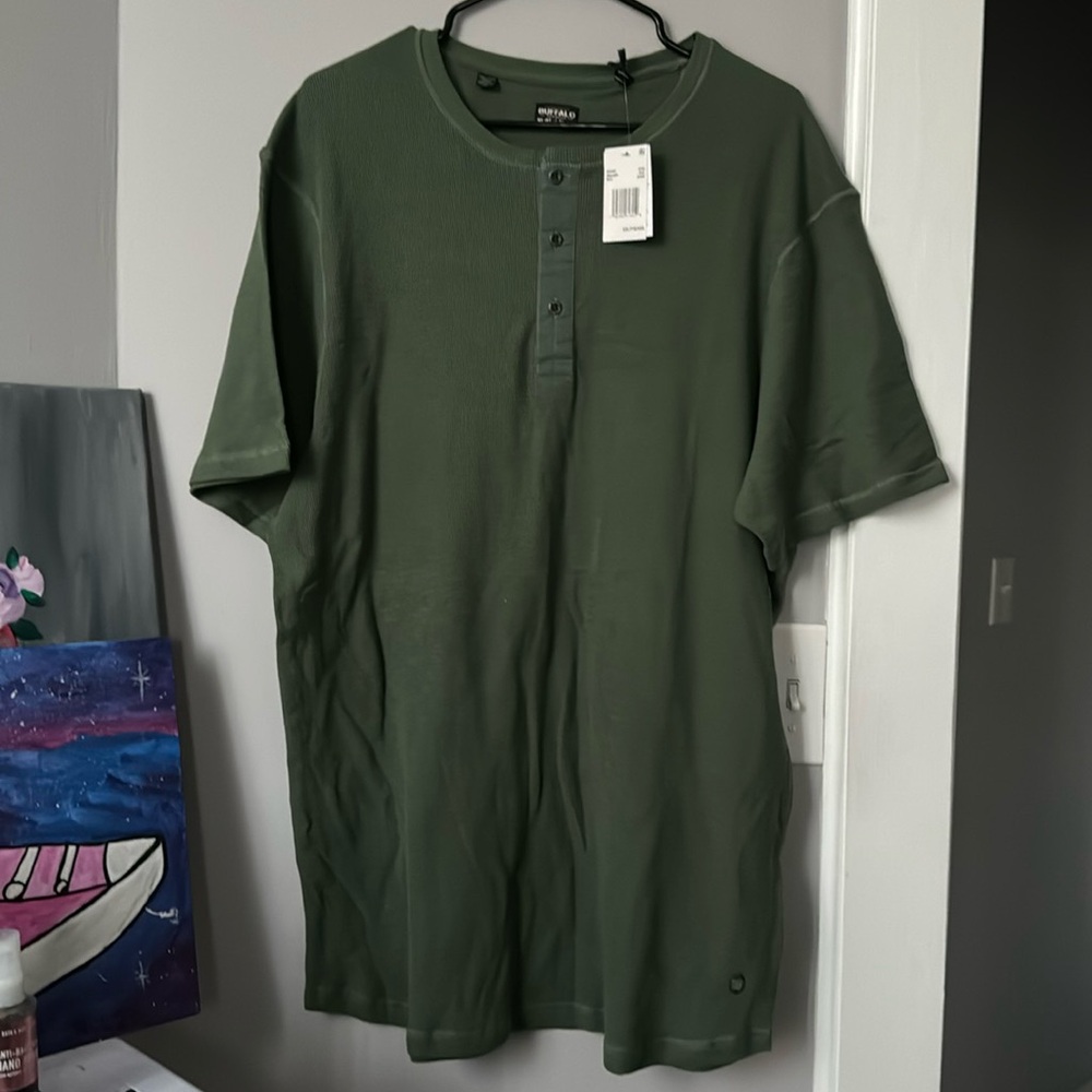 Green buffalo T-shirt
